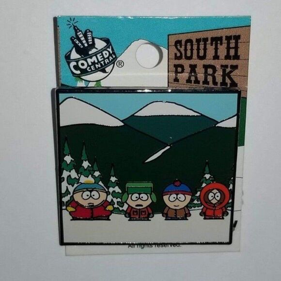Vintage 1998 South Park Pin Licensed Comedy Central Cartman Kenny Stan Kyle Vtg - Picture 7 of 9